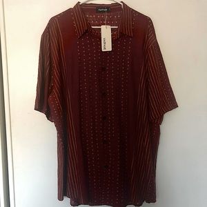 Vatpave Men’s Short sleeve button up shirt Hawaiian/beach wear